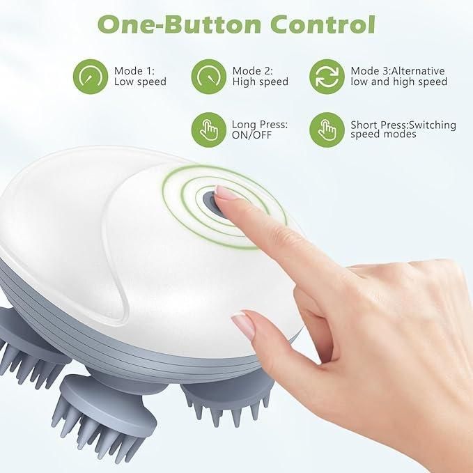 Vibrating Head Massager – Spa-Like Relaxation Anytime, Anywhere