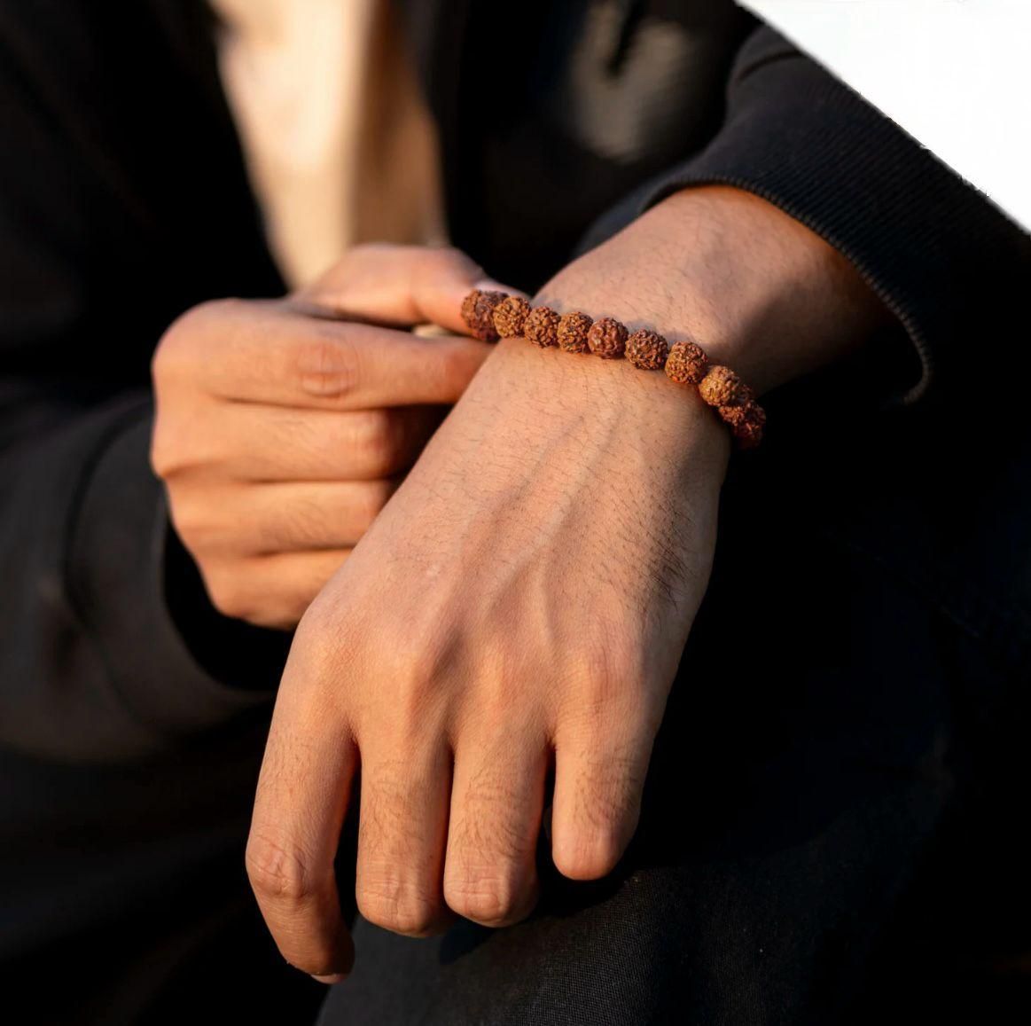 Premium 5 Mukhi Rudraksha Bracelet (50% OFF)